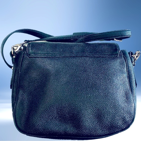 Kate Spade ♠️ Black Flap Pebbled Leather Bag - Picture 5 of 6